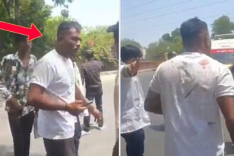 Miracle Survivor Emerges From Ahmedabad Plane Wreckage, Walks to Ambulance