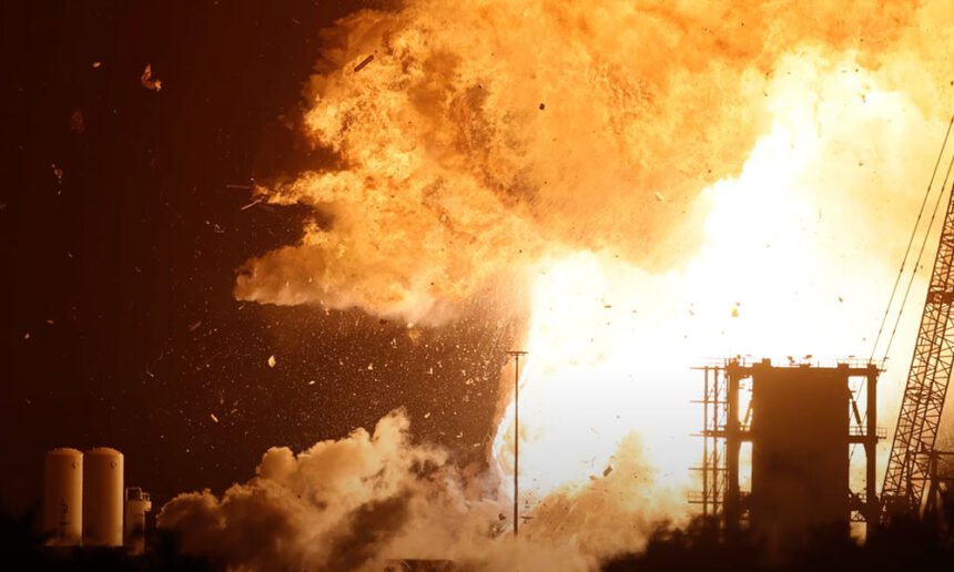 WATCH: Starship Blows Up in Massive Fireball After Test Goes Wrong