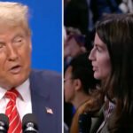 Watch Kaitlan Collins Confront Trump to His Face After He Rips CNN as 'Fake News'