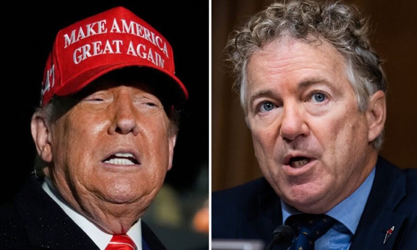 Rand Paul Hits Back After Trump Calls Him a ‘Loser’ Over Budget Fight