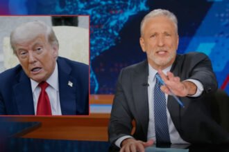 ‘Nice Try, Donald’: Jon Stewart Bursts Trump’s Bubble — Distractions Won’t Stop MAGA Revolt Over Epstein Fail