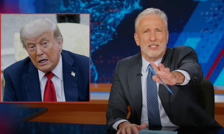 ‘Nice Try, Donald’: Jon Stewart Bursts Trump’s Bubble — Distractions Won’t Stop MAGA Revolt Over Epstein Fail