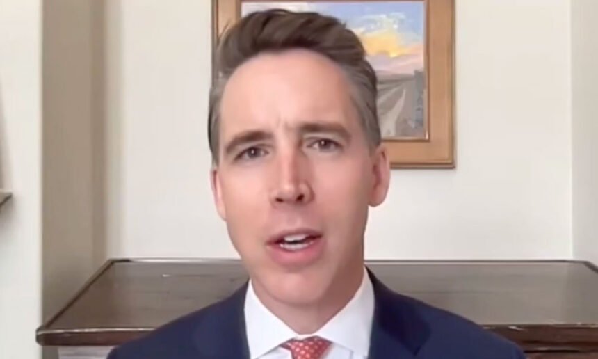 Josh Hawley Proposes Tariff Rebates ‘Just for Trump Voters’ —Not Biden’s