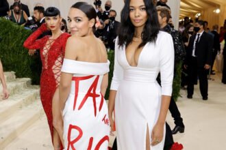 GOP-Led House Ethics Panel Orders AOC to Pay Nearly $3K Over ‘Tax the Rich’ Dress