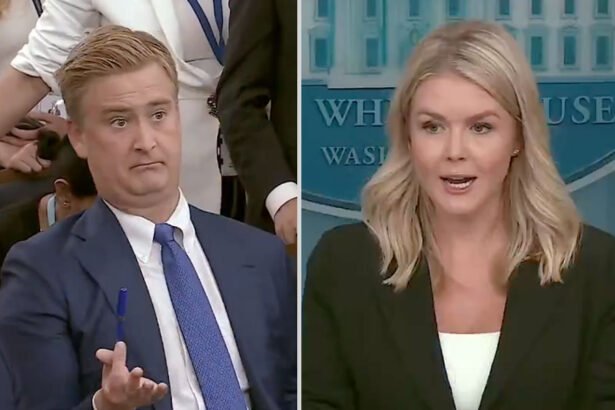 ‘No One Believes This’: Fox News’ Peter Doocy Confronts Karoline Leavitt on Epstein Client List as MAGA World Erupts Over 'Cover-Up'