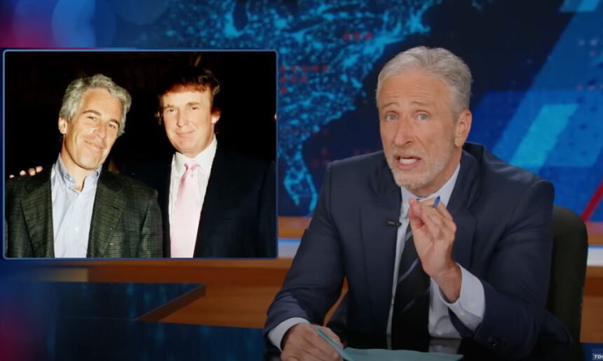 ‘It’s the Only Way’: Jon Stewart Breaks Down Trump’s Epstein Escape Plan