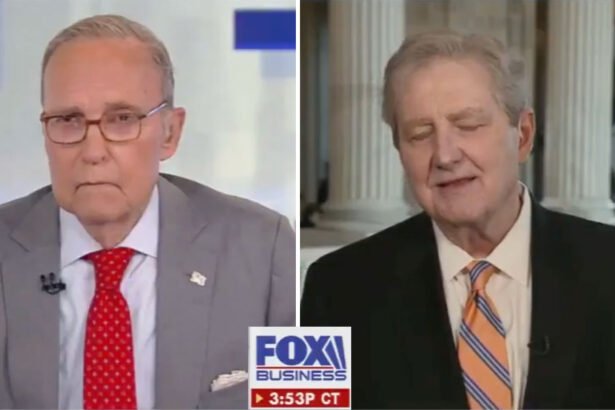 Watch: GOP Sen. John Kennedy, 73, Freezes Mid-Sentence on Live TV