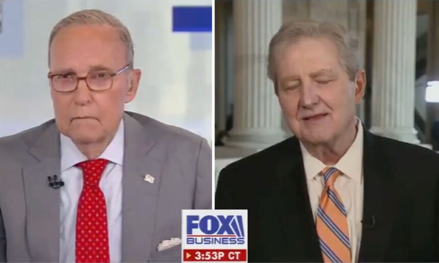 Watch: GOP Sen. John Kennedy, 73, Freezes Mid-Sentence on Live TV