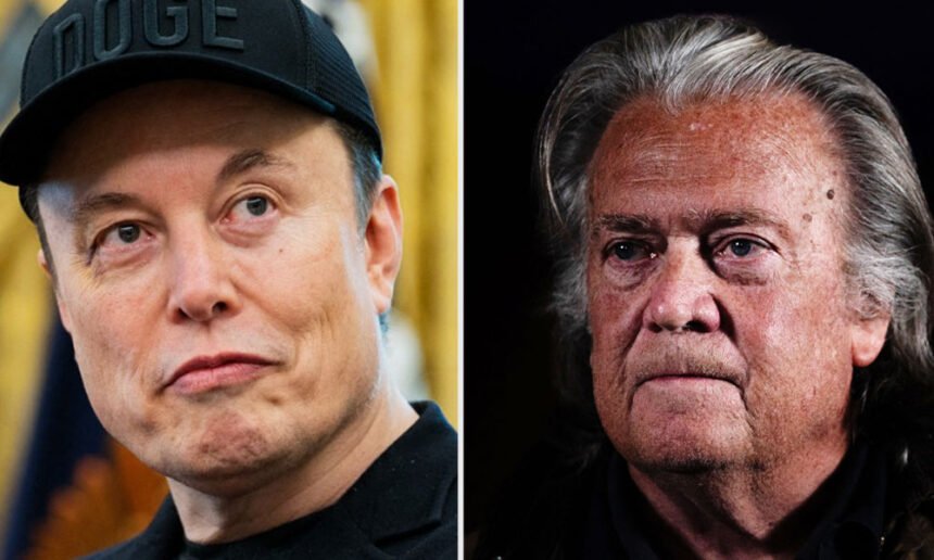 Elon Musk Just Threw Steve Bannon Into the Epstein Mess