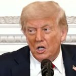 Trump Slams Democrats as ‘Evil’, Attacks Mitt Romney in Profanity-Laced Rant at Faith-Based White House Event