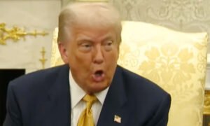 Trump Dodges Epstein Question, Says Obama’s the One Who 'Got Caught Cold’ in Wild Exchange with Reporters