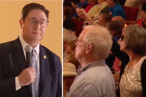 Rep. Mike Flood Drowned in Scorn at Town Hall for Pushing Trump’s 'Fascist Agenda' and Dodging Epstein File Questions