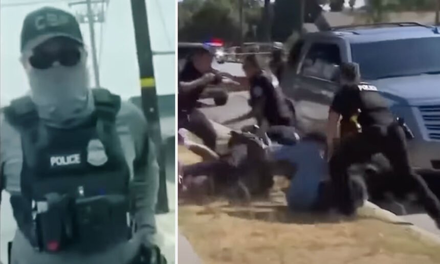 Outrage Erupts After Masked ICE Agents Open Fire on Family Truck in Shocking California Incident