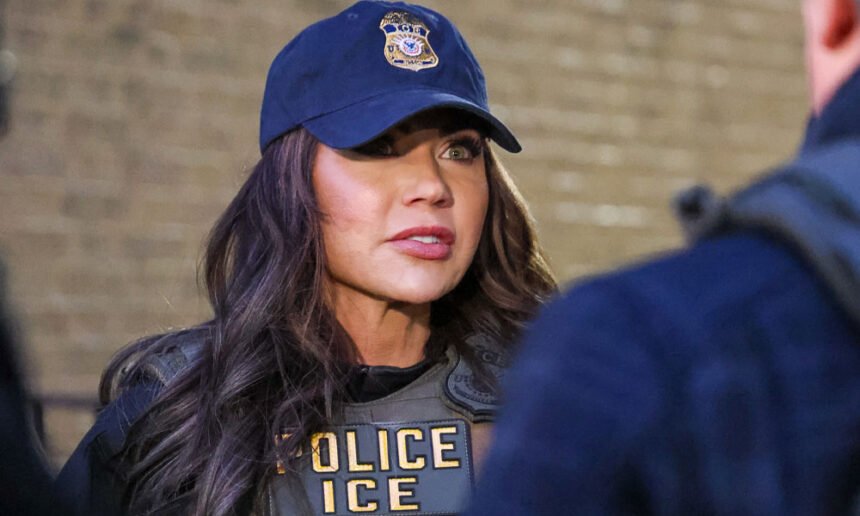 Noem’s DHS Ridiculed for Wild ICE Ads: Racist Taglines, Masked Agents, and Superman