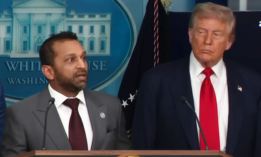 Watch: FBI Director Accidentally Blows Up Trump’s ‘Crime Wave’ Claim—While Standing Right Next to Him