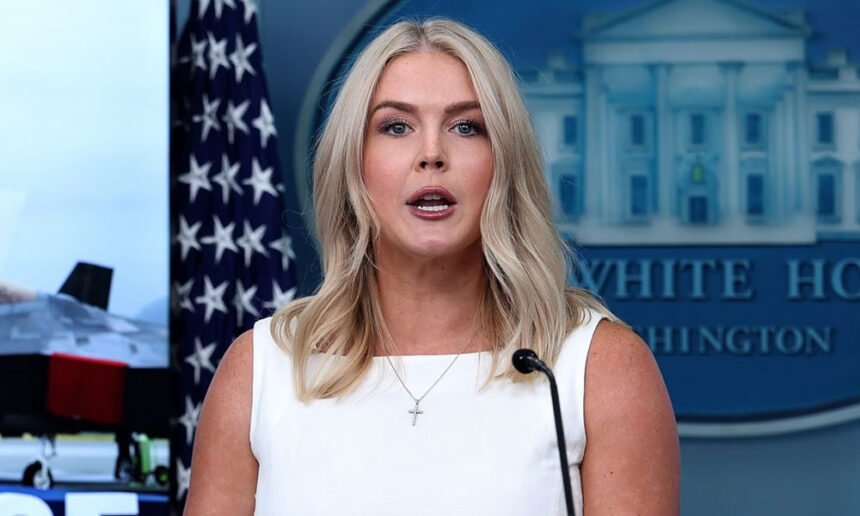Karoline Leavitt Lashes Out at Media After Trump’s Putin Summit Ends in Failure