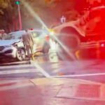 National Guard Truck Slams Into DC Car, Traps Driver in Violent Crash