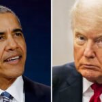 Trump Orders Obama’s White House Portrait Hidden from Public View Below Staircase