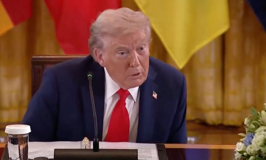 Watch: Disoriented Trump Looks for World Leader Who’s Right in Front of Him