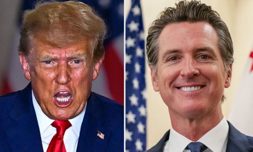 ‘Triggered’ Trump Goes Wild on Truth Social After Newsom Trolls Him Online