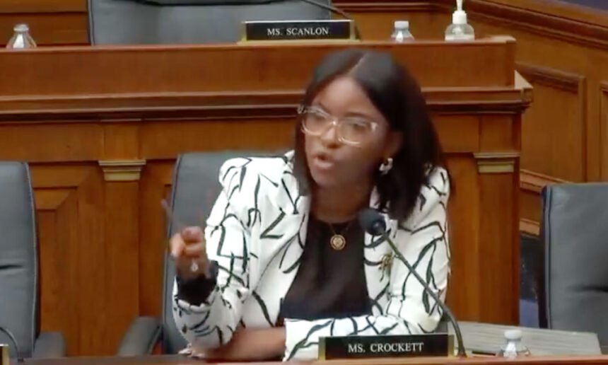 Jasmine Crockett Rips Trump for Threats Over Epstein Vote: 'We Don’t Swear to an Orange King'