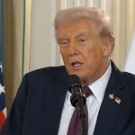 Watch: Trump Walks Out on Reporters at Gaza Deal Briefing — ‘Not Really Appropriate to Take Questions’