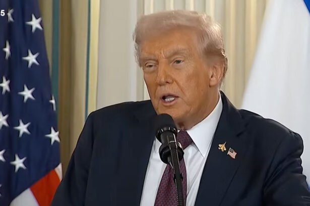Watch: Trump Walks Out on Reporters at Gaza Deal Briefing — ‘Not Really Appropriate to Take Questions’