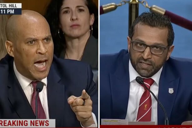 'I am not afraid of you': Cory Booker Challenges Kash Patel in Heated Exchange on Senate Floor