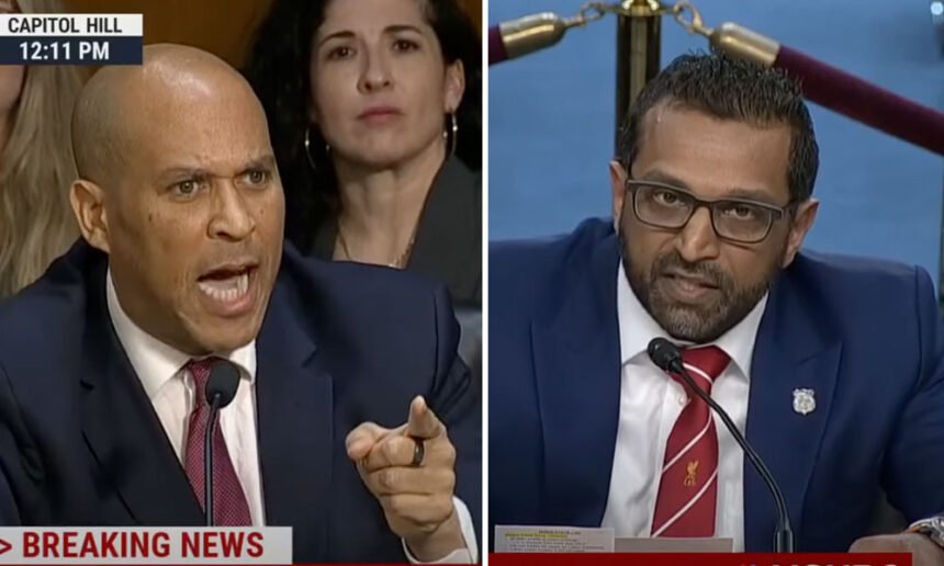 'I am not afraid of you': Cory Booker Challenges Kash Patel in Heated Exchange on Senate Floor