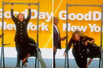 ‘You OK?’: Fox 5 Host Falls Face-First During Live Workout Segment