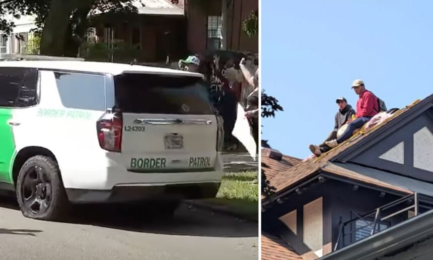 ICE Agents Flee Rochester Construction Site After Protesters Chase Them Off
