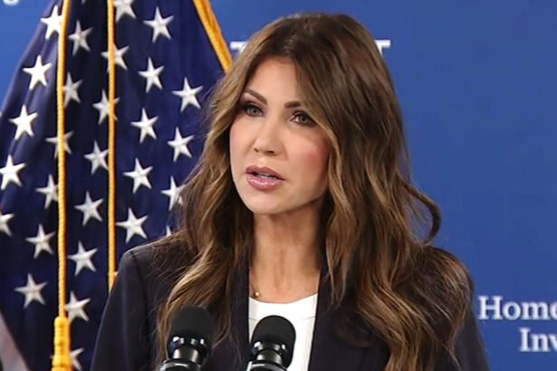 Kristi Noem Says Filming ICE Agents Is an 'Act of Violence’