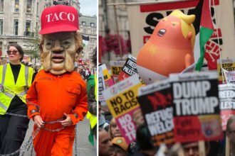 ‘Go Home, Pedophile’: Thousands Protest Trump in London — Even 'Grannies Against Trump' Show Up