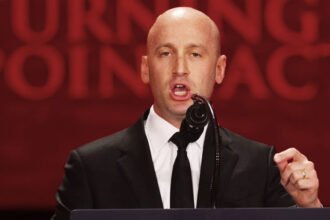 Observers Horrified As Miller Delivers Nazi Propaganda at Kirk Memorial: 'It’s Straight Out of Goebbels'