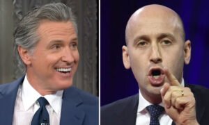 GOP Lawmaker Calls For Gavin Newsom to be Charged With 'Domestic Terrorism' Over Tweet Mocking Stephen Miller
