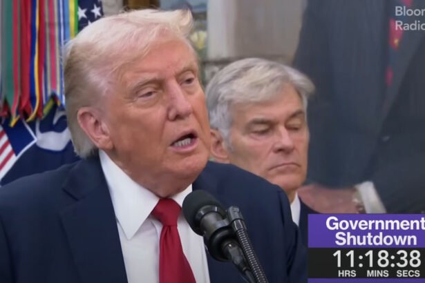 Trump, 79, Suffers Memory Lapse, Can’t Name Top Democrat He Met Hours Earlier: ‘The Nice Gentleman’