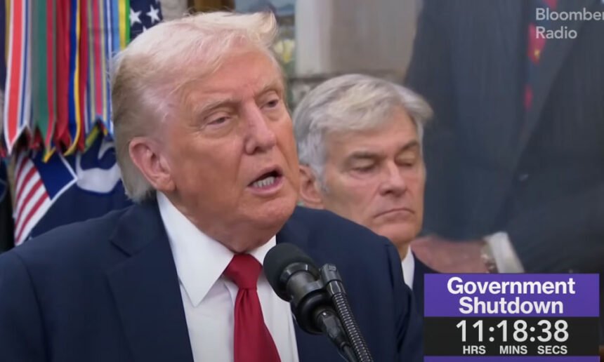 Trump, 79, Suffers Memory Lapse, Can’t Name Top Democrat He Met Hours Earlier: ‘The Nice Gentleman’