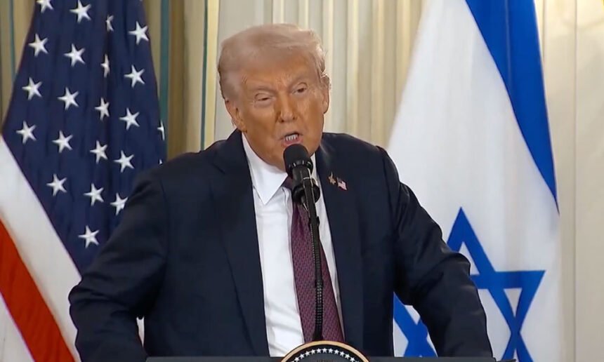 Watch: Trump Insists It's Pronounced ‘Abraaaham’, Calls It ‘More Elegant’ —Even Netanyahu Corrects Him