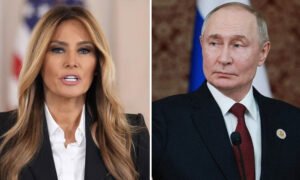 Melania Trump Says She’s Been in Secret Talks With Putin for Months