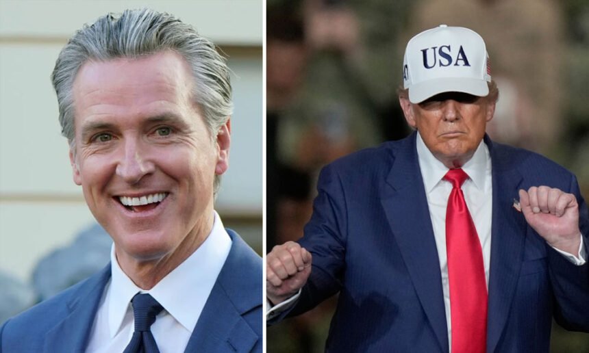 Newsom Slams Trump as ‘Bone Spurs in Chief’ After Military Praise