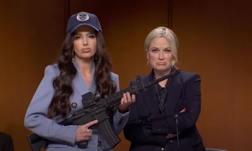 Tina Fey and Amy Poehler Reunite on SNL to Roast Kristi Noem and Pam Bondi's Circus