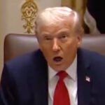 Trump Freaks Out Over Mirror Mishap During White House Meeting: 'Ay yay yay'