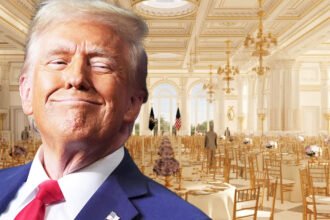 Trump Planning to Etch His Name in Gold on New White House Ballroom: Report