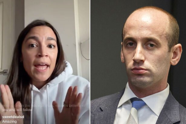 AOC Taunts Stephen Miller by Poking Fun at His ‘Insecure Masculinity’