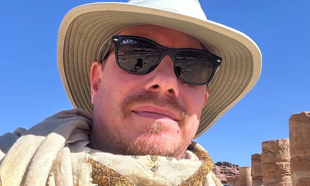 Archaeologist Matthew Vincent