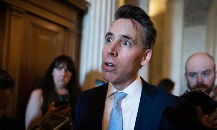 Josh Hawley Melts Down After Being Called Out on Misleading FBI 'Tapping' Claim: ‘Don’t Believe Your Lying Eyes!’