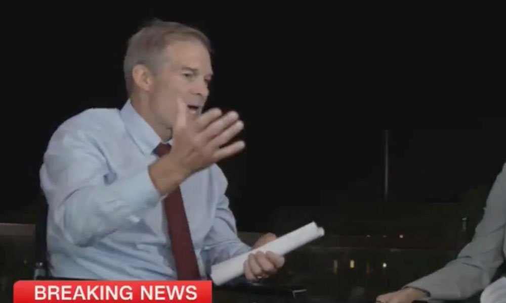 Jim Jordan Comes Unglued When Confronted on Dem Swearing-In Delay and ...