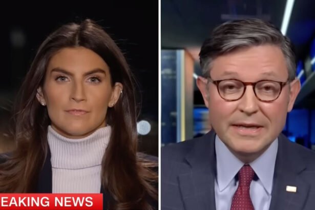 Mike Johnson Gets Defensive as CNN Forces Him to Hear MTG Criticize Him