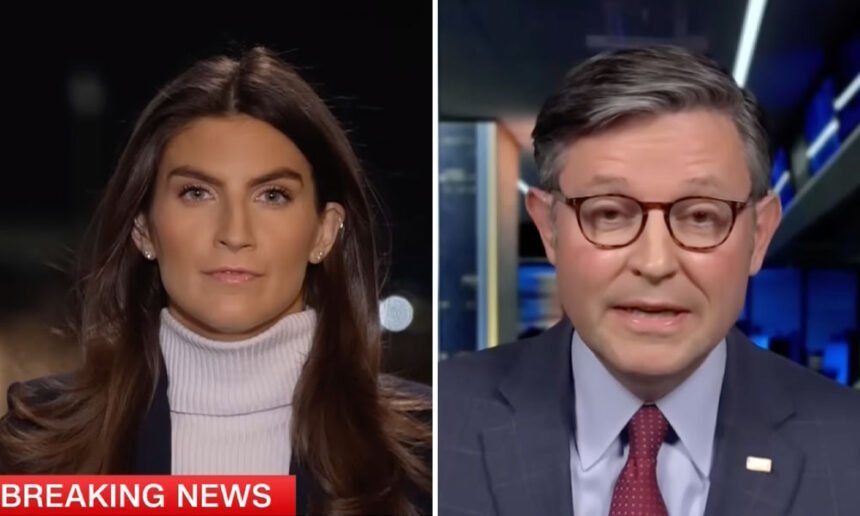 Mike Johnson Gets Defensive as CNN Forces Him to Hear MTG Criticize Him