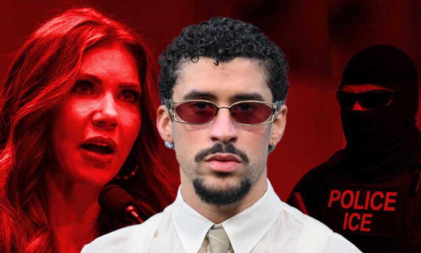 Kristi Noem Threatens NFL With ICE Raids Over Bad Bunny Halftime Pick: ‘We’ll Be All Over That Place’